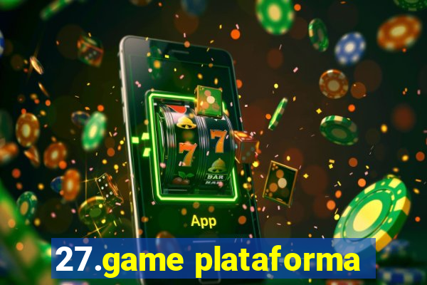 27.game plataforma